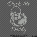 For Jeep: Duck Me Daddy Funny Bondage Duck Vinyl Decal