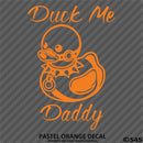 For Jeep: Duck Me Daddy Funny Bondage Duck Vinyl Decal