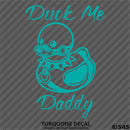 For Jeep: Duck Me Daddy Funny Bondage Duck Vinyl Decal