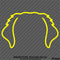 Puppy Ears: Golden Retriever Dog Vinyl Decal
