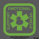 For Jeep: Emotional Support Vehicle Duck Vinyl Decal