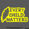 Every Child Matters Feather Silhouette Vinyl Decal