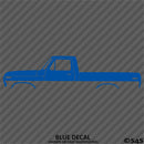 Ford F-100 Pickup Classic Truck Silhouette Vinyl Decal