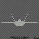 F-22 Raptor Fighter Jet Silhouette Military Vinyl Decal