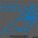 F-Caw-F Peeking Chicken Funny Automotive F**k Off Vinyl Decal