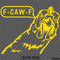 F-Caw-F Peeking Chicken Funny Automotive F**k Off Vinyl Decal