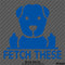 Fetch These Funny Dog Middle Fingers Vinyl Decal