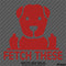 Fetch These Funny Dog Middle Fingers Vinyl Decal