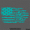 American Flag: Gadsden Snake Distressed Flag 2A Vinyl Decal