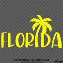 Florida Palm Tree Vinyl Decal