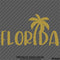 Florida Palm Tree Vinyl Decal