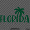 Florida Palm Tree Vinyl Decal