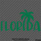 Florida Palm Tree Vinyl Decal