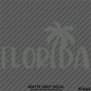 Florida Palm Tree Vinyl Decal