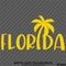 Florida Palm Tree Vinyl Decal