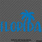 Florida Palm Tree Vinyl Decal