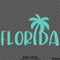 Florida Palm Tree Vinyl Decal