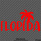 Florida Palm Tree Vinyl Decal