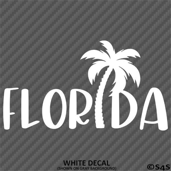 Florida Palm Tree Vinyl Decal