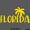 Florida Palm Tree Vinyl Decal