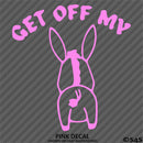 Get Off My Ass Funny Automotive Vinyl Decal Style 2