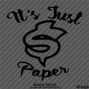 It's Just Paper JDM Style Vinyl Decal