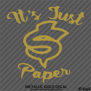 It's Just Paper JDM Style Vinyl Decal