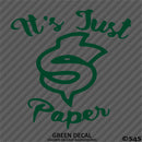 It's Just Paper JDM Style Vinyl Decal