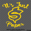 It's Just Paper JDM Style Vinyl Decal