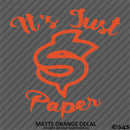 It's Just Paper JDM Style Vinyl Decal