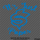 It's Just Paper JDM Style Vinyl Decal