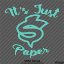 It's Just Paper JDM Style Vinyl Decal