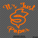 It's Just Paper JDM Style Vinyl Decal