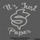 It's Just Paper JDM Style Vinyl Decal