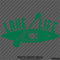 Lake Life Kayak Vinyl Decal