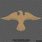 Military Eagle Silhouette Vinyl Decal