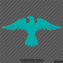 Military Eagle Silhouette Vinyl Decal
