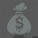 Money Bag JDM Style Vinyl Decal Style 2