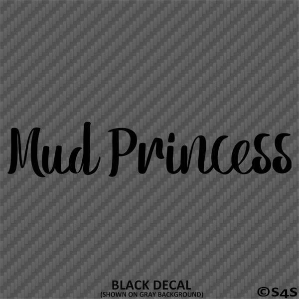 Mud Princess Off Road 4x4 Automotive Vinyl Decal