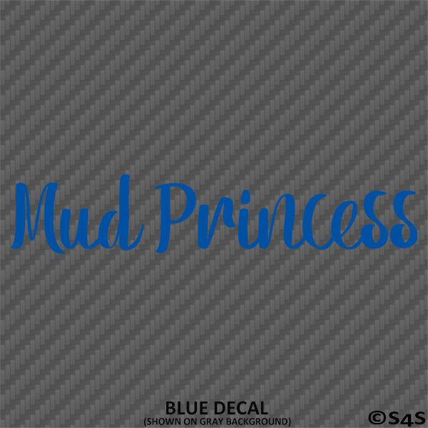 Mud Princess Off Road 4x4 Automotive Vinyl Decal