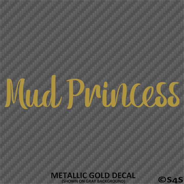 Mud Princess Off Road 4x4 Automotive Vinyl Decal