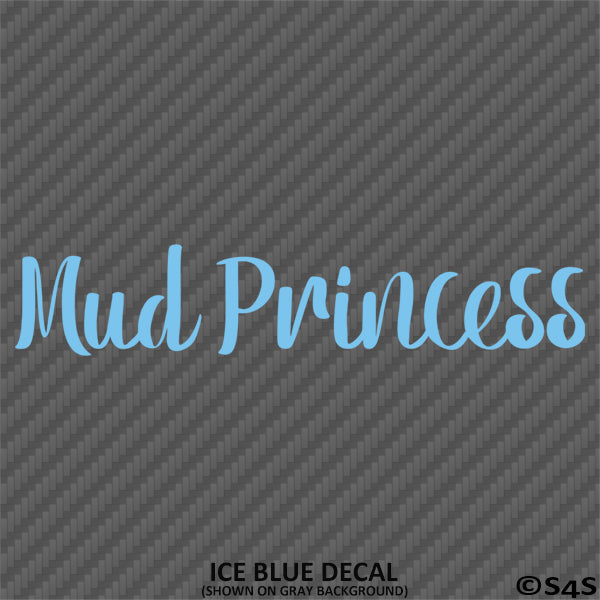 Mud Princess Off Road 4x4 Automotive Vinyl Decal