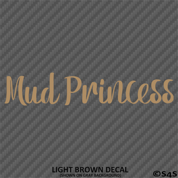 Mud Princess Off Road 4x4 Automotive Vinyl Decal