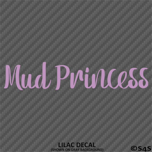 Mud Princess Off Road 4x4 Automotive Vinyl Decal