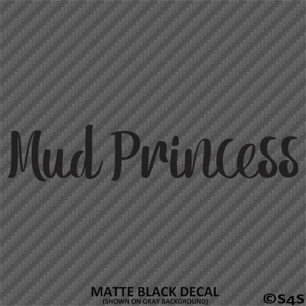 Mud Princess Off Road 4x4 Automotive Vinyl Decal