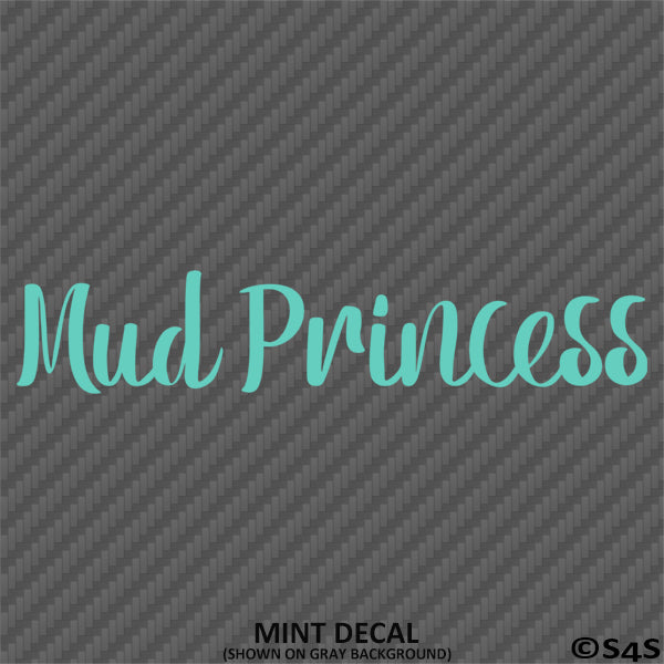 Mud Princess Off Road 4x4 Automotive Vinyl Decal