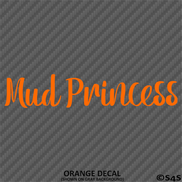 Mud Princess Off Road 4x4 Automotive Vinyl Decal