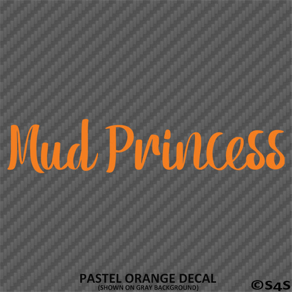 Mud Princess Off Road 4x4 Automotive Vinyl Decal