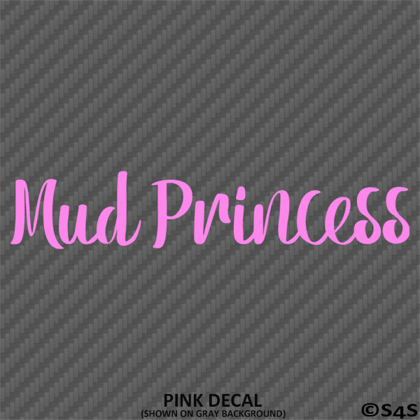 Mud Princess Off Road 4x4 Automotive Vinyl Decal