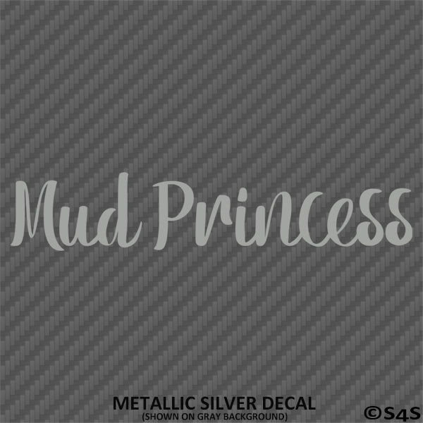 Mud Princess Off Road 4x4 Automotive Vinyl Decal